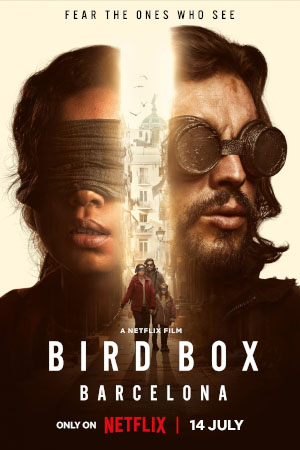 Download Bird Box Barcelona (2023) WebRip [Hindi + English] ESub 480p 720p 1080p