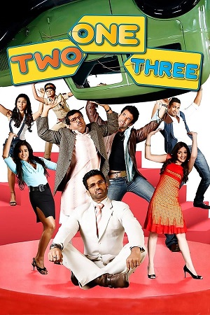 Download One Two Three (2008) WebRip Hindi ESub 480p 720p