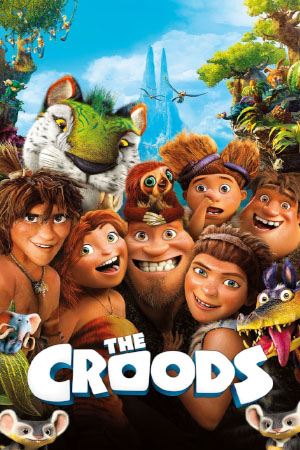 Download The Croods (2013) BluRay [Hindi + English] ESub 480p 720p