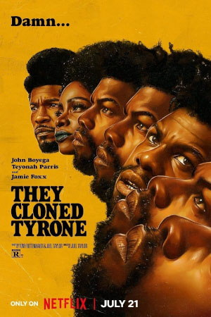 Download They Cloned Tyrone (2023) WebRip [Hindi + Tamil + Telugu + English] ESub 480p 720p 1080p